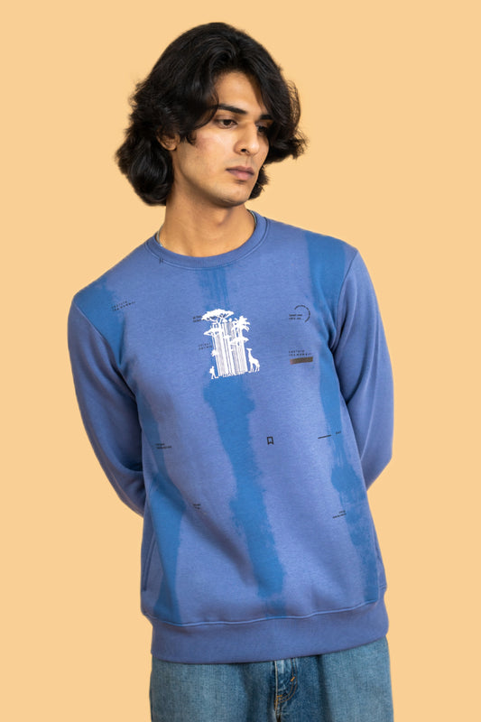 Dark Lavender round neck Sweat shirt