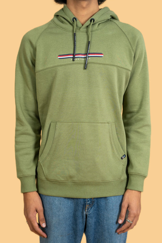 Moss Green Winter Hoodies For Men