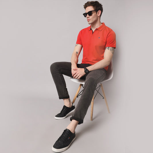 Red Polo T Shirt