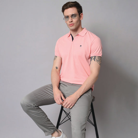 Melon Peach Polo T-shirt