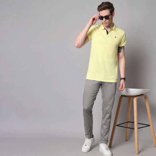 Lemon Yellow Polo T-shirt