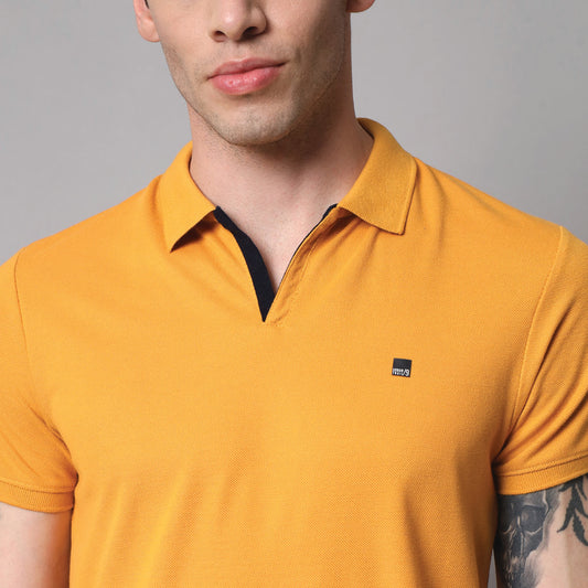 Cheddar Yellow Polo T-shirt