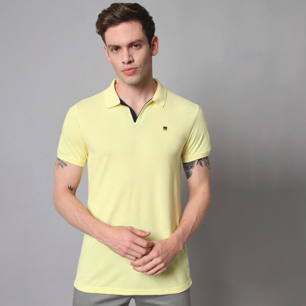 Lemon Yellow Polo T-shirt
