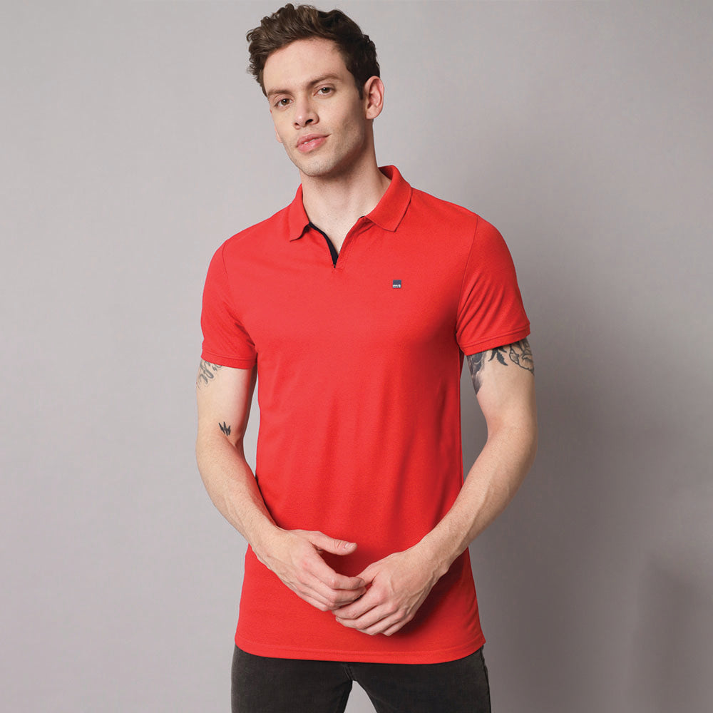 Red Polo T Shirt