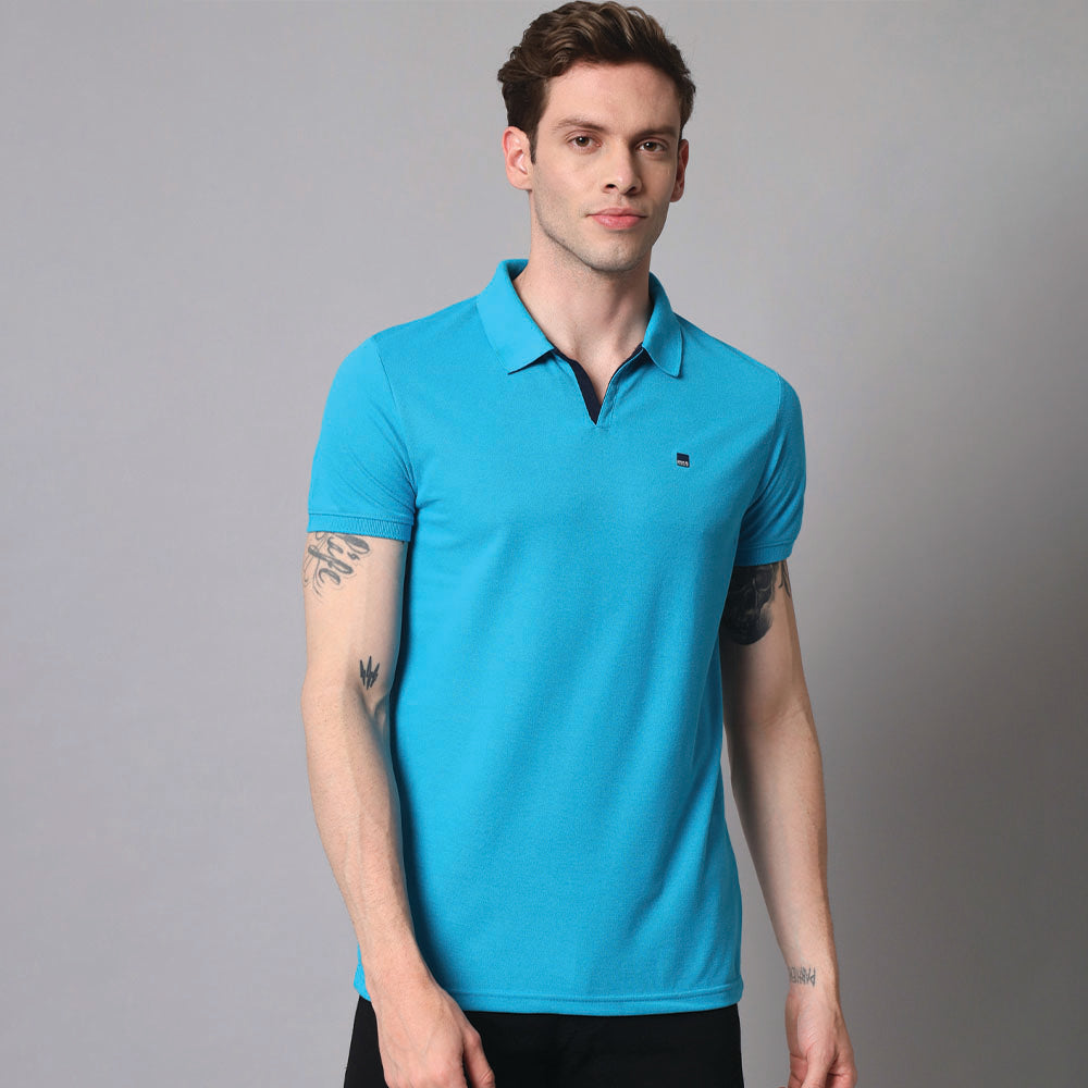 Sky Blue Polo T-shirt